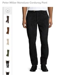 NWT PETER MILLAR brown men’s corduroy pant